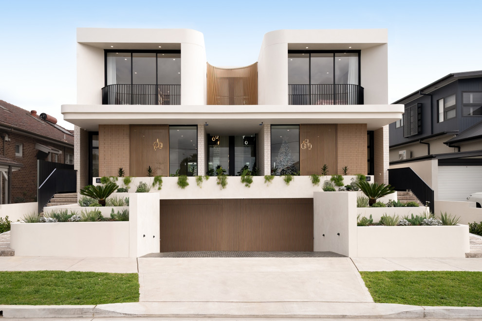 Contemporary exterior in Sydney.