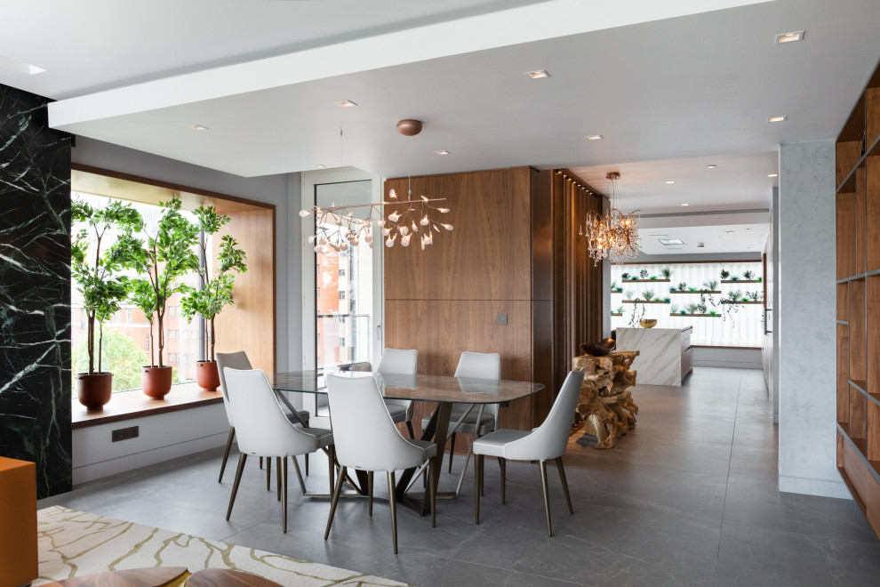 LONDON APARTMENT - SUGAR QUAY - Contemporary - Dining Room - London ...