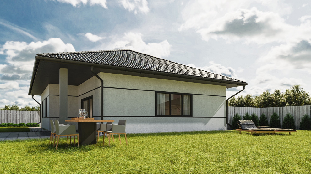 Build project. Cottege complex