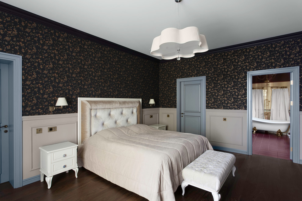 Интерьер загородного дома в классическом стиле.