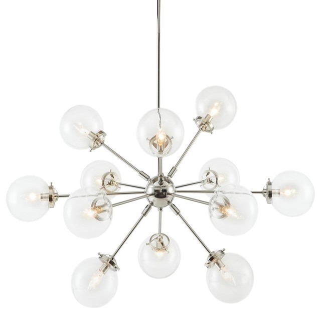 Ink And Ivy Paige Chandelier Midcentury Chandeliers By Olliix