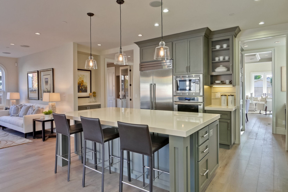 Kitchen - transitional kitchen idea in San Francisco