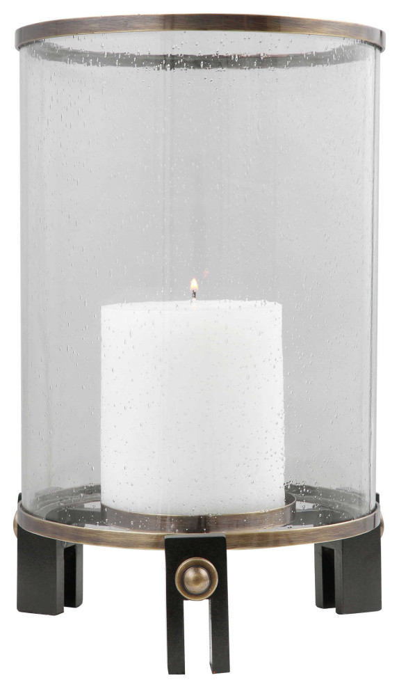 Uttermost Faraday Hurricane Candleholder Transitional Candleholders By Mylightingsource 8951