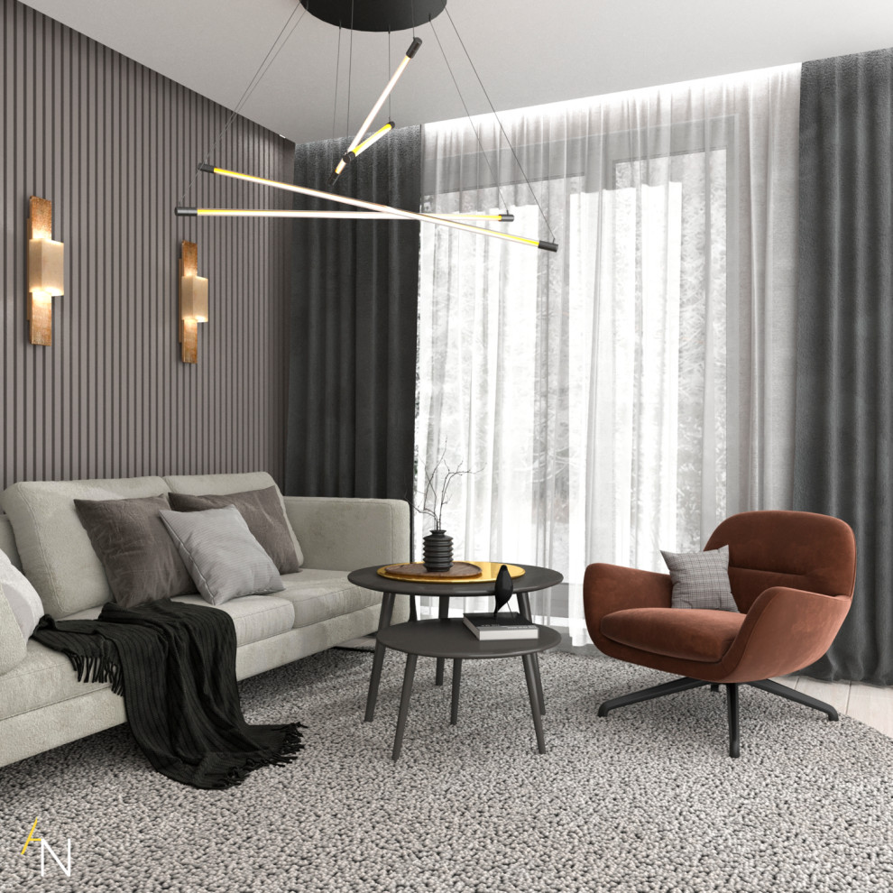 Концепция квартиры для молодой пары