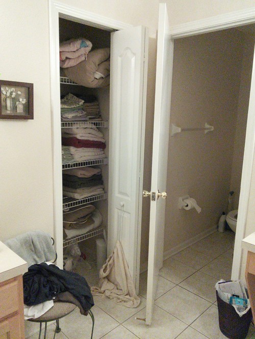 Need Linen Closet Idea