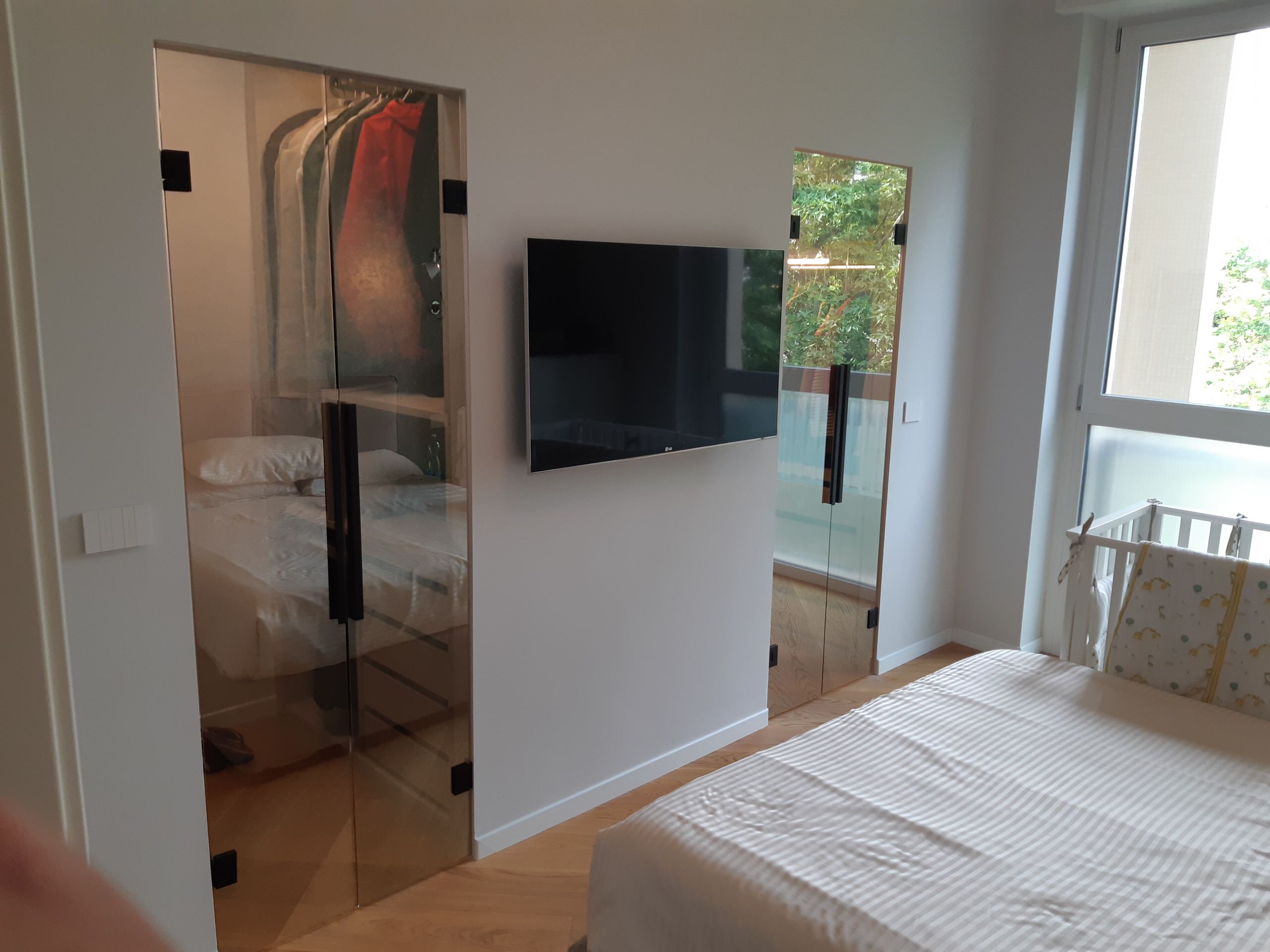 VIALE MONTE NERO | Camera da letto con cabina armadio