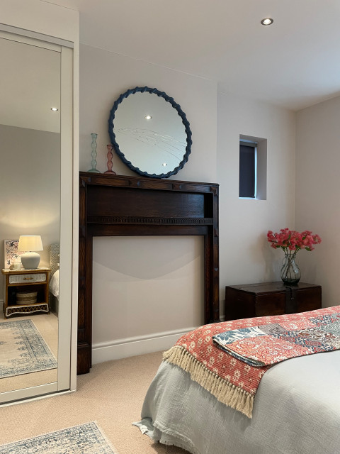 Raynes Park, Guest Bedroom eclectic-bedroom