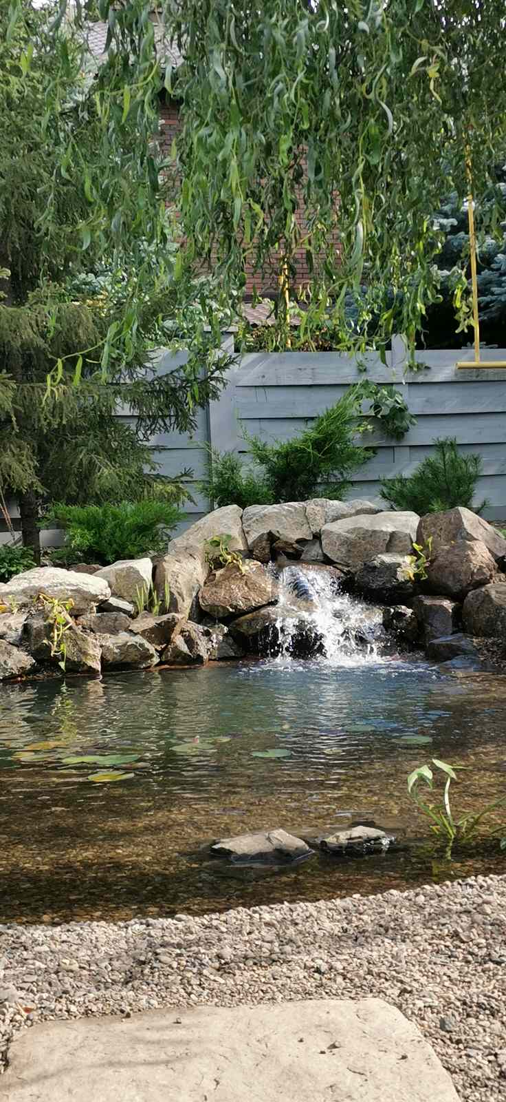 Декоративный пруд