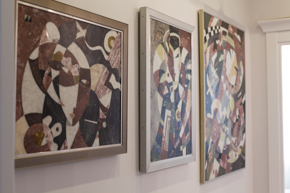 Неокласика с элементами востока. 100м2