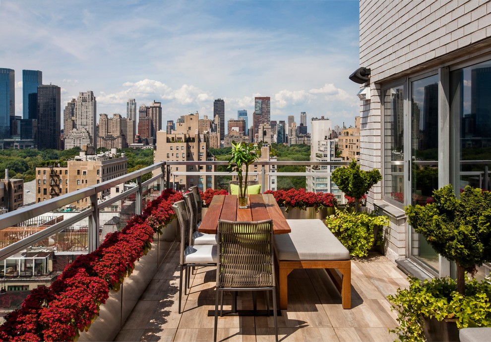 Park Ave Apartment - Modern - Balcony - New York - by Allen+Killcoyne ...