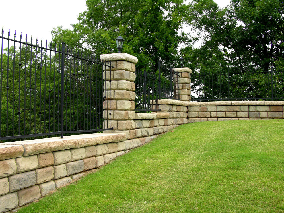 Подпорные стены частного санатория