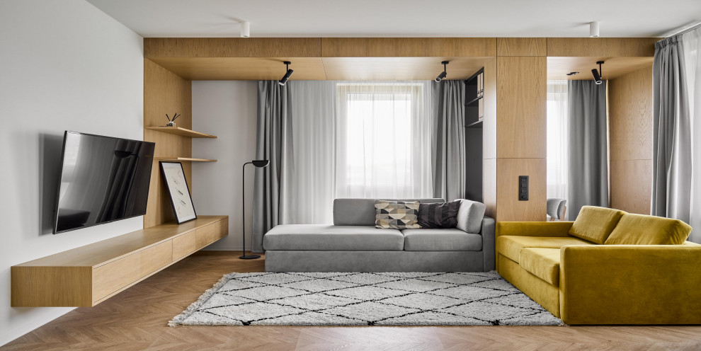 Мебель и интерьер квартиры ЖК "Фьюжн"