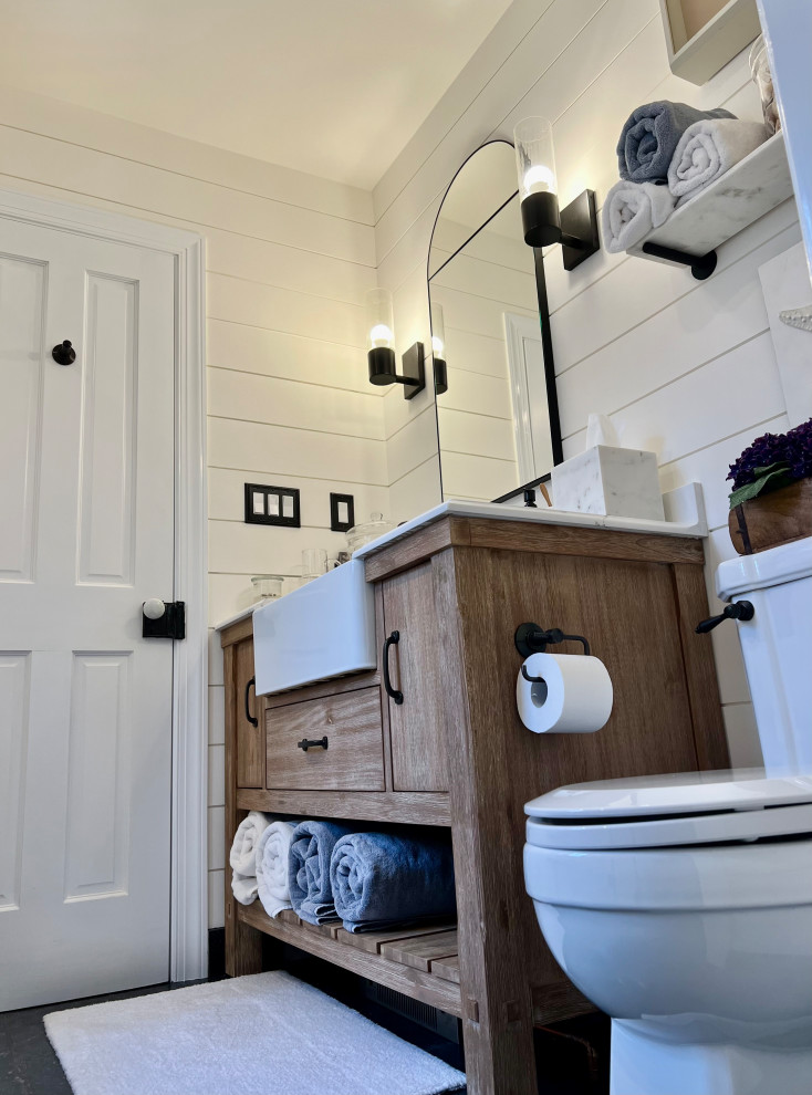 Enlarged Bathroom in Old Town Alexandria