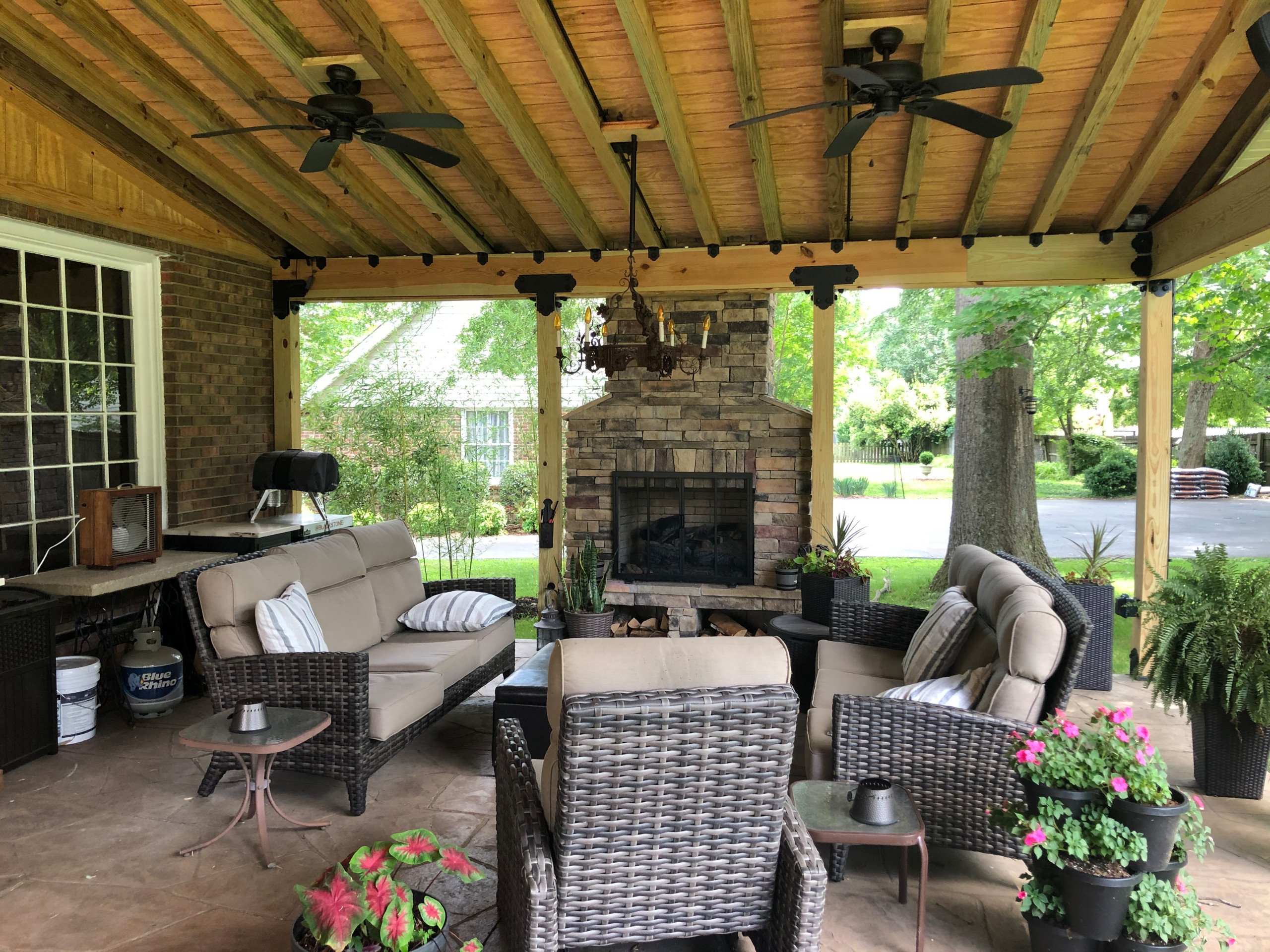 Gable Covered Patio