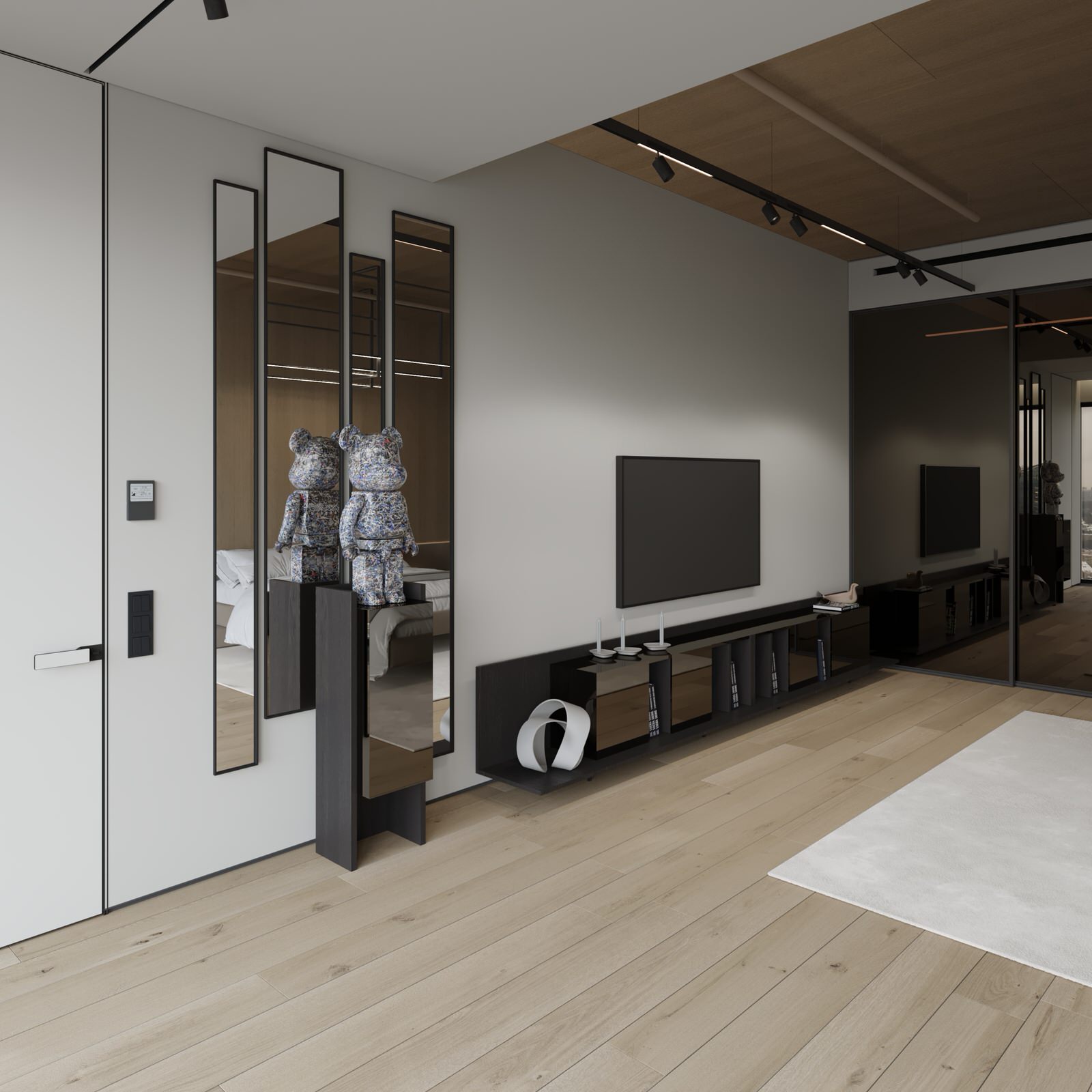 Дизайн-проект аппартаментов Москва Сити 225кв.м