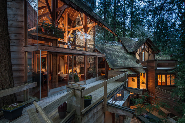 Merrick House rustikal-haeuser