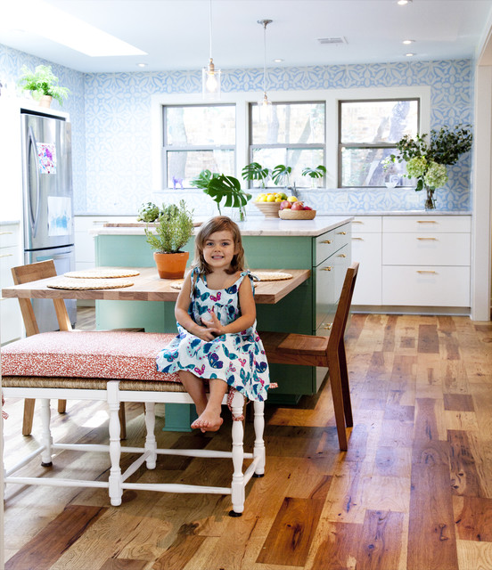 My Houzz: Eclectic and Colorful in Central Austin transitional