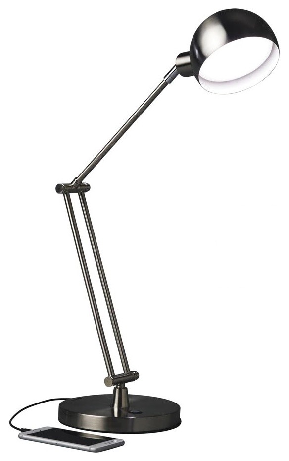 OttLite Refine LED Desk Lamp with 2.1A USB Charging Port - Contemporary - Desk  Lamps - by OttLite Technologies | Houzz