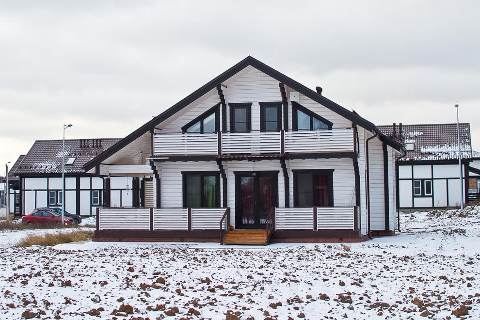 Деревянный дом из клееного бруса 237 метров (СП-237 GOOD WOOD)