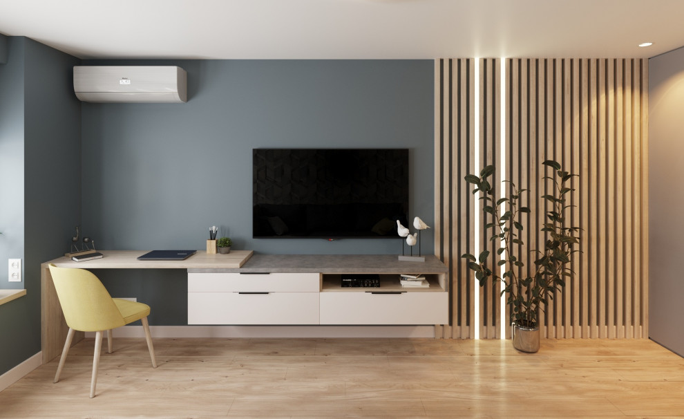 Минималистичный дизайн квартиры в Москве