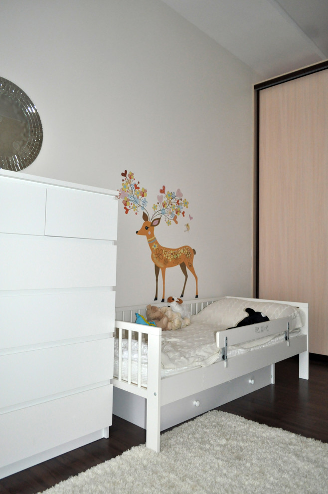 Квартира для молодой семьи в ЖК "Парковый" в современном стиле