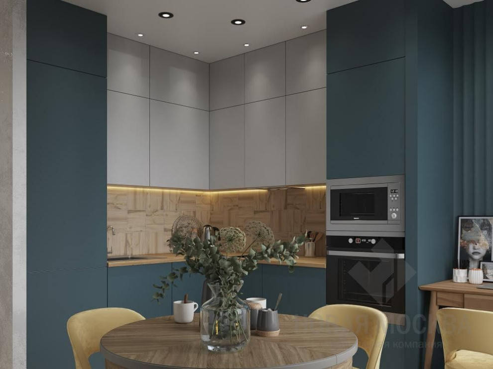 Дизайн-проект однокомнатной квартиры 40 кв.м в Марьино в ЖК «Домашний»