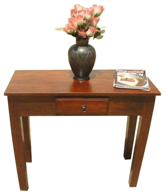 Solid Wood Entry Sofa Hall Console Foyer Table Transitional