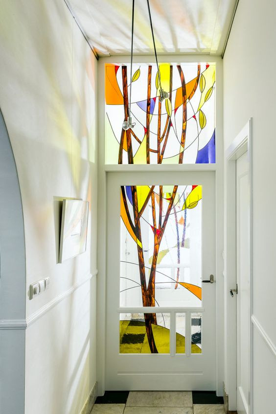 Витражные окна, перегородки