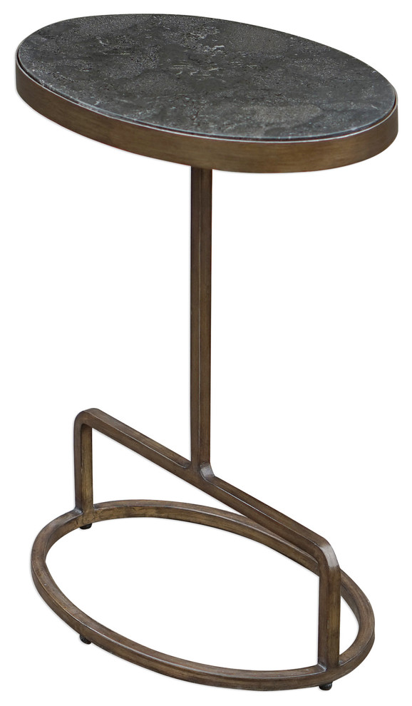 Jessenia Stone Accent Table