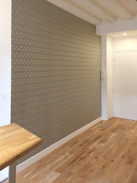 R&eacute;novation d'un petit duplex transitional-entry