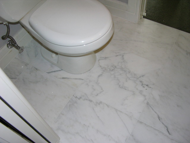 Marble Bathroom Floor Bathroom Toronto By Caledon Tile Bath