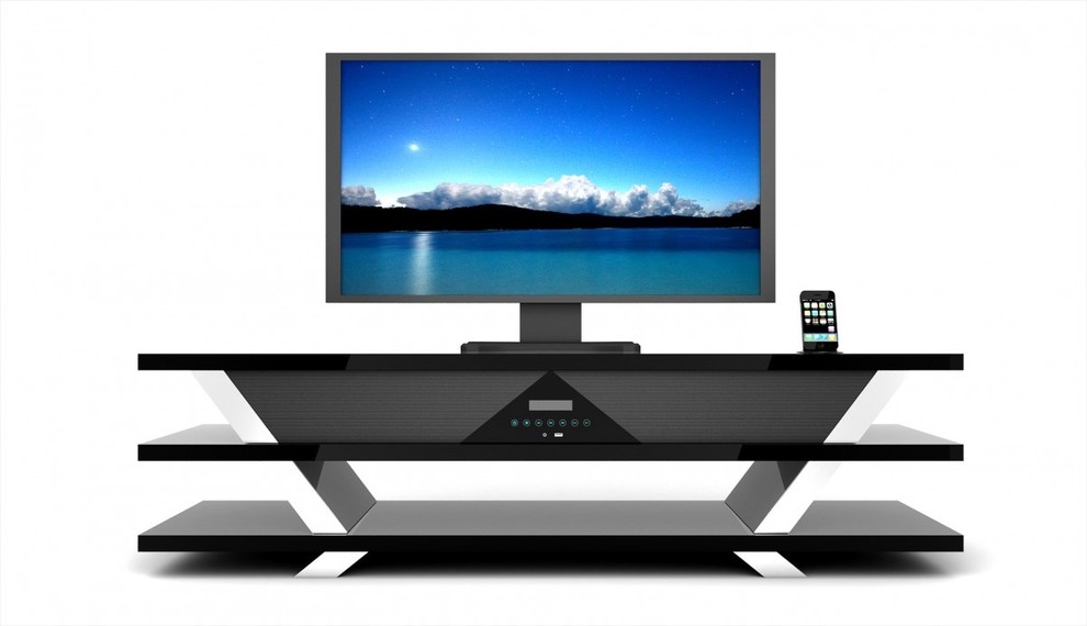 Creative Stereo Modern TV Stand Modern New York by The Wall