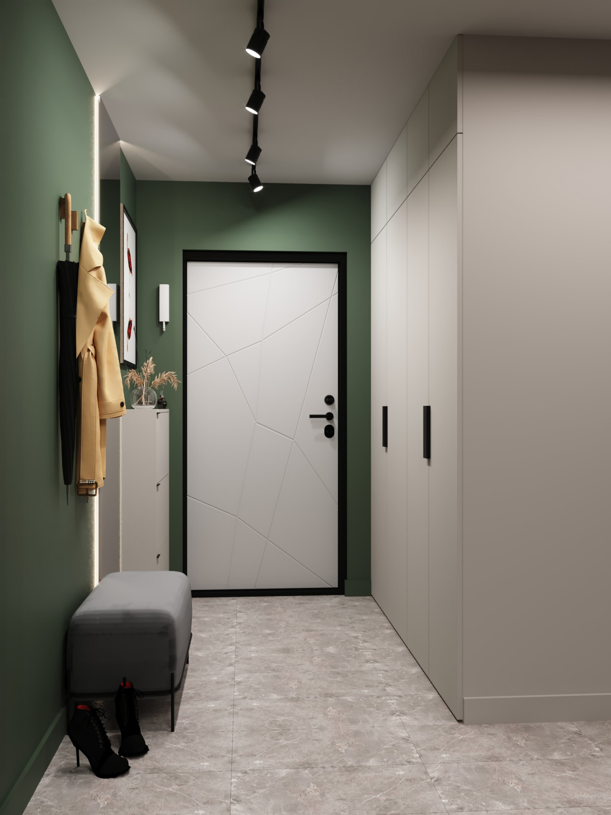 Проект трешки. Без перепланировки .