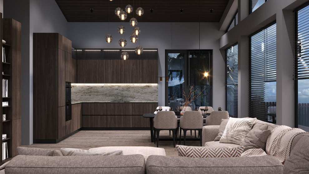 Визуализация интерьера КП "Высокий берег"