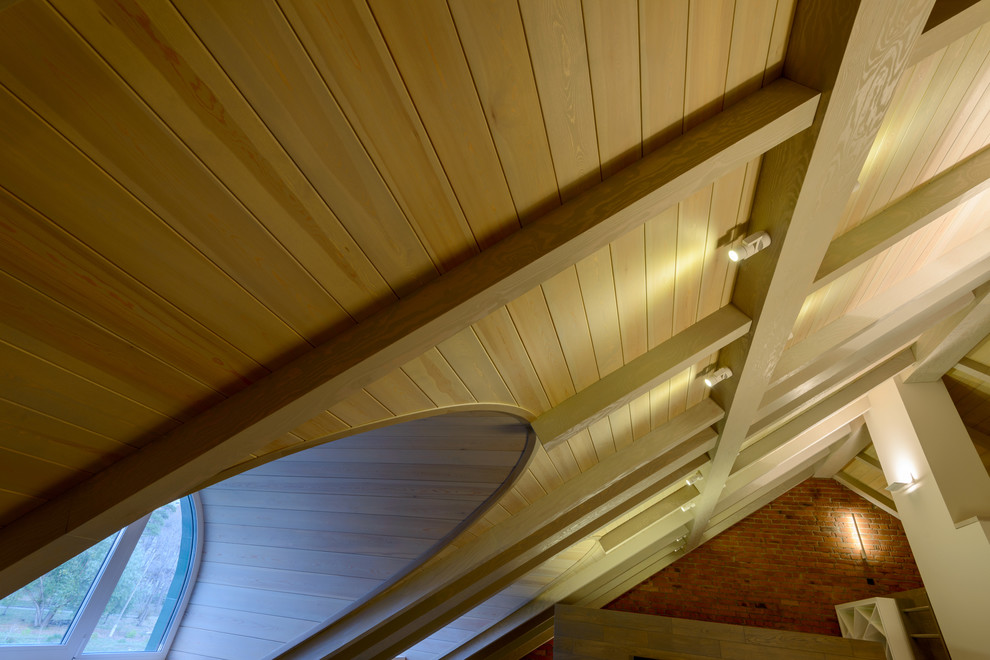 Оформление мансарды