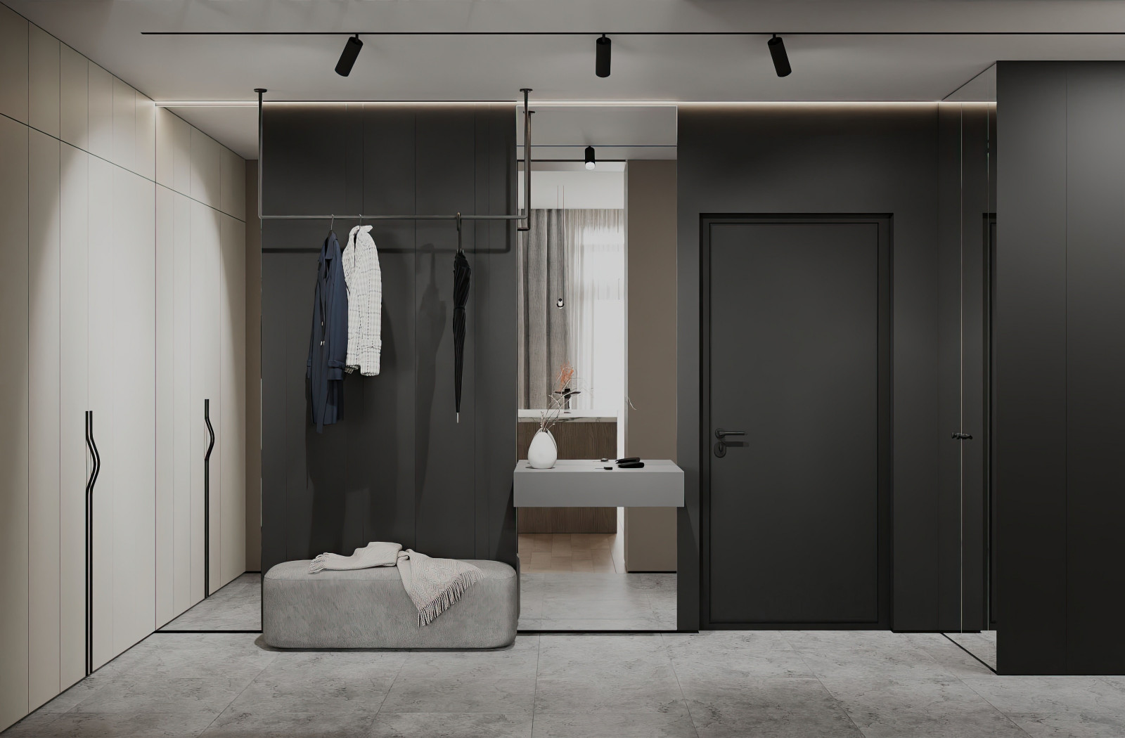 Дизайн и ремонт квартиры в ЖК Шуваловский Prima - Чёрно-белая магия