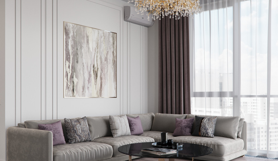 Пентхаус 116 м2 ЖК "Фили Сити". Современный стиль