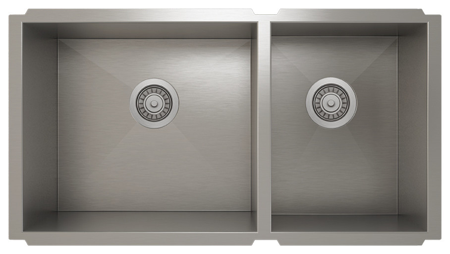 Design ideas for a modern kitchen with an undermount sink.