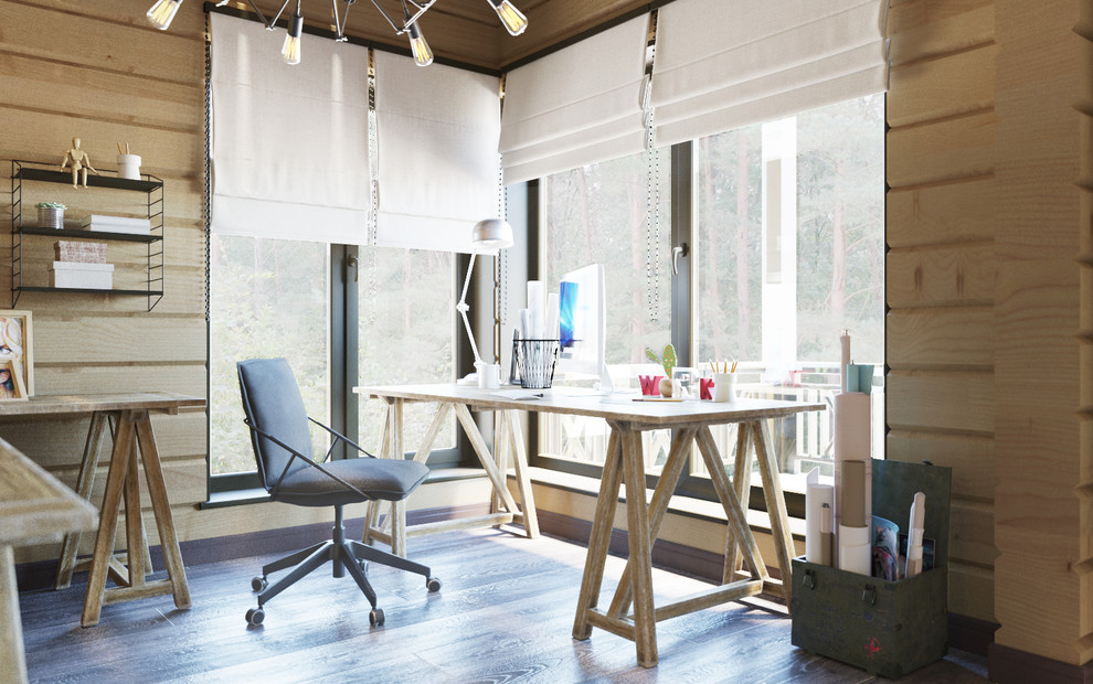 Загородный дом в эко-стиле