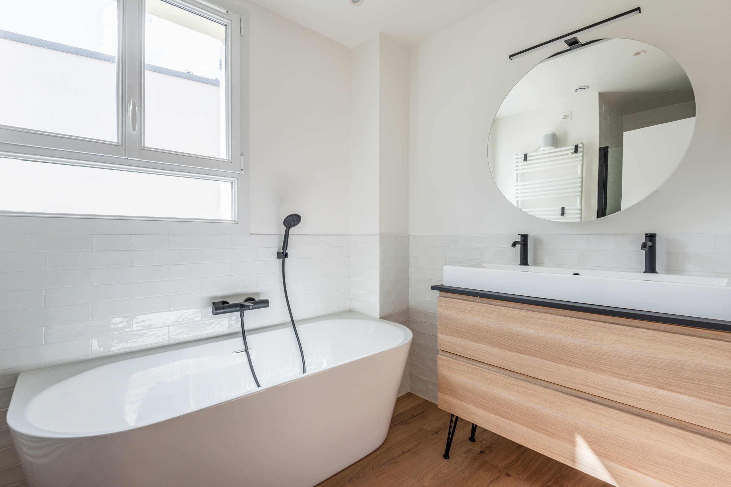 Une maison de ville entièrement rénovée