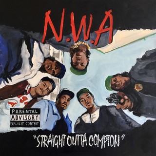 Nwa Album Cover, Original By Valerie Vescovi, Art - Contemporary
