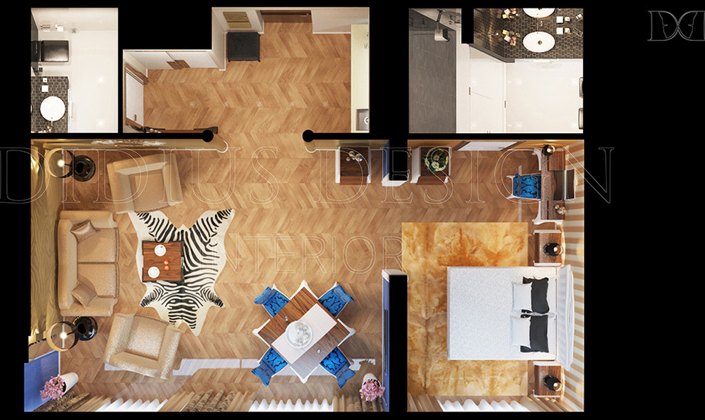 Гостиница 5 звезд. Двухкомнатный номер люкс