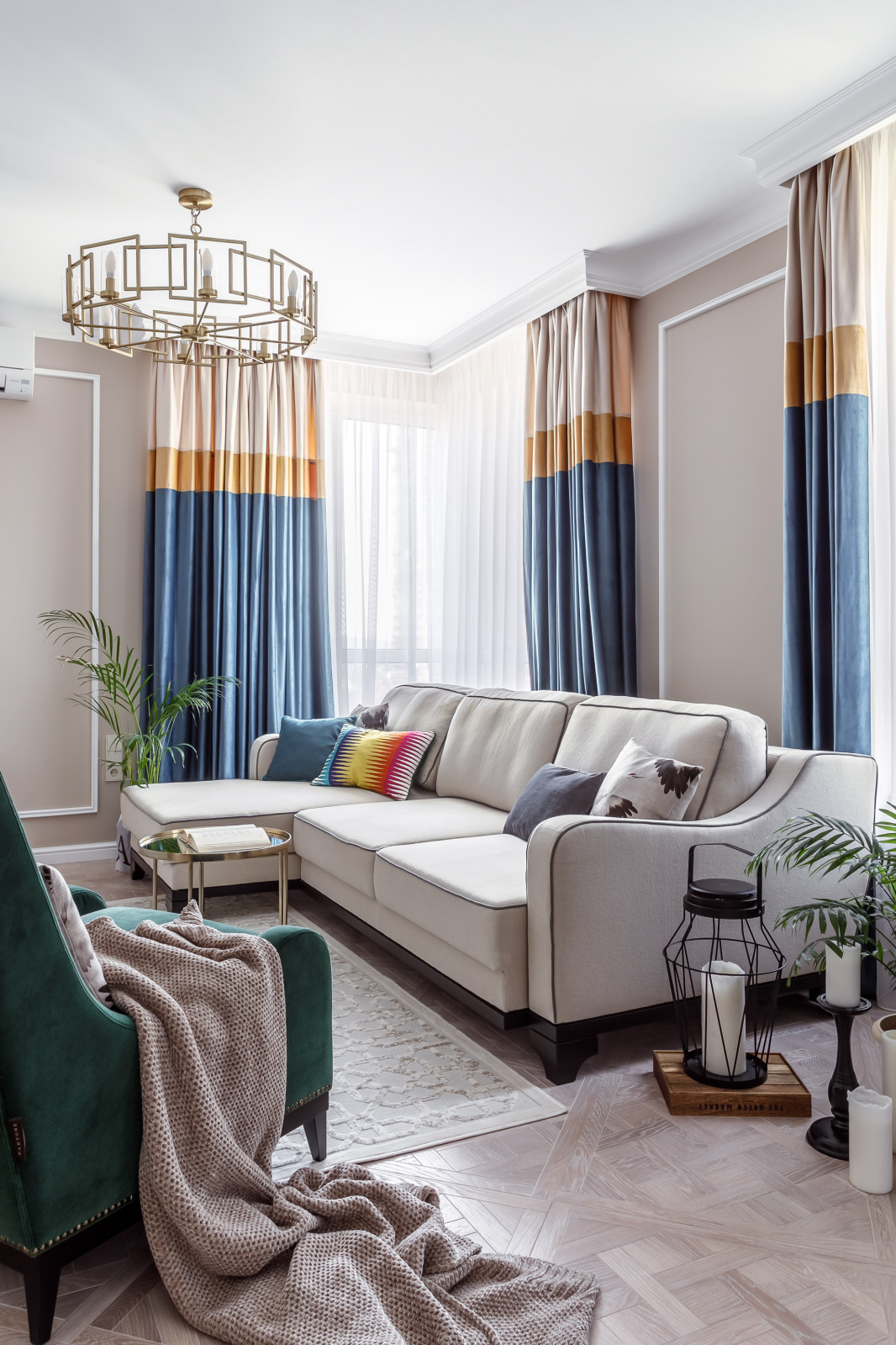 Фото реализованного проекта - Квартира для мамы.