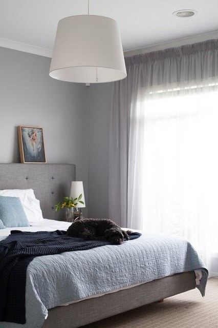 Bedding & Bedheads contemporary-bedroom