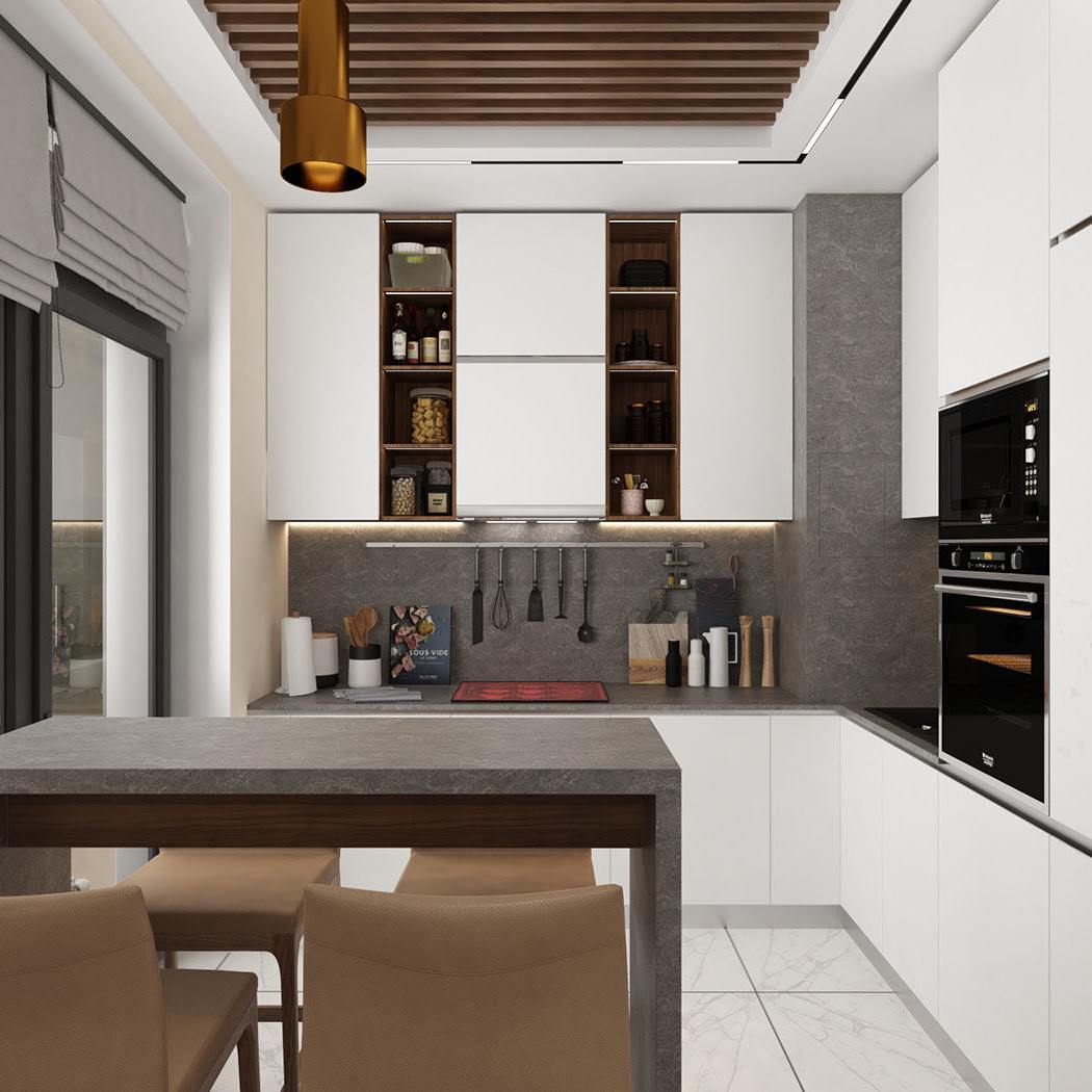 Квартира ЖК Достояние 100 м2 (Современный стиль)