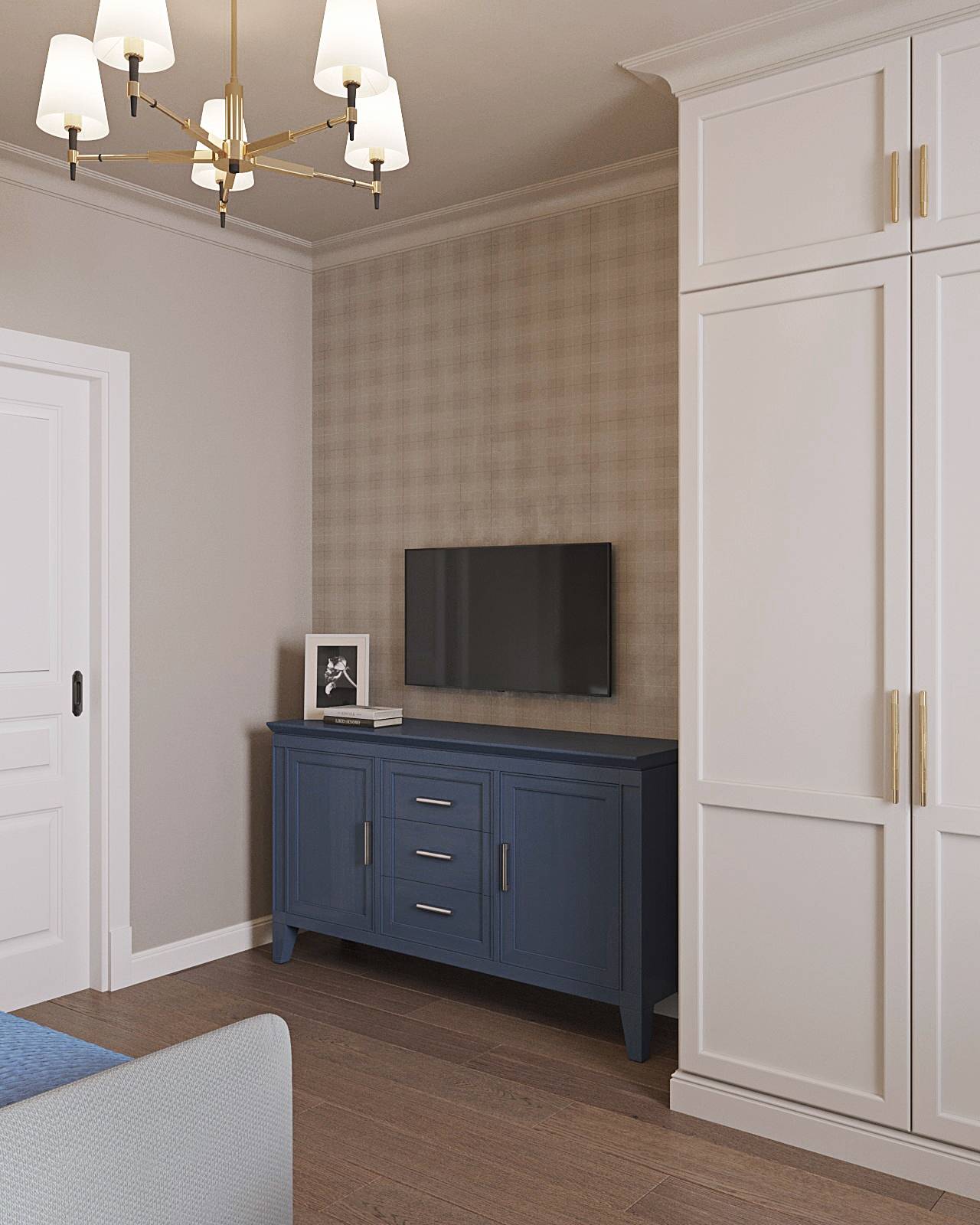 Современный интерьер с классическими элементами