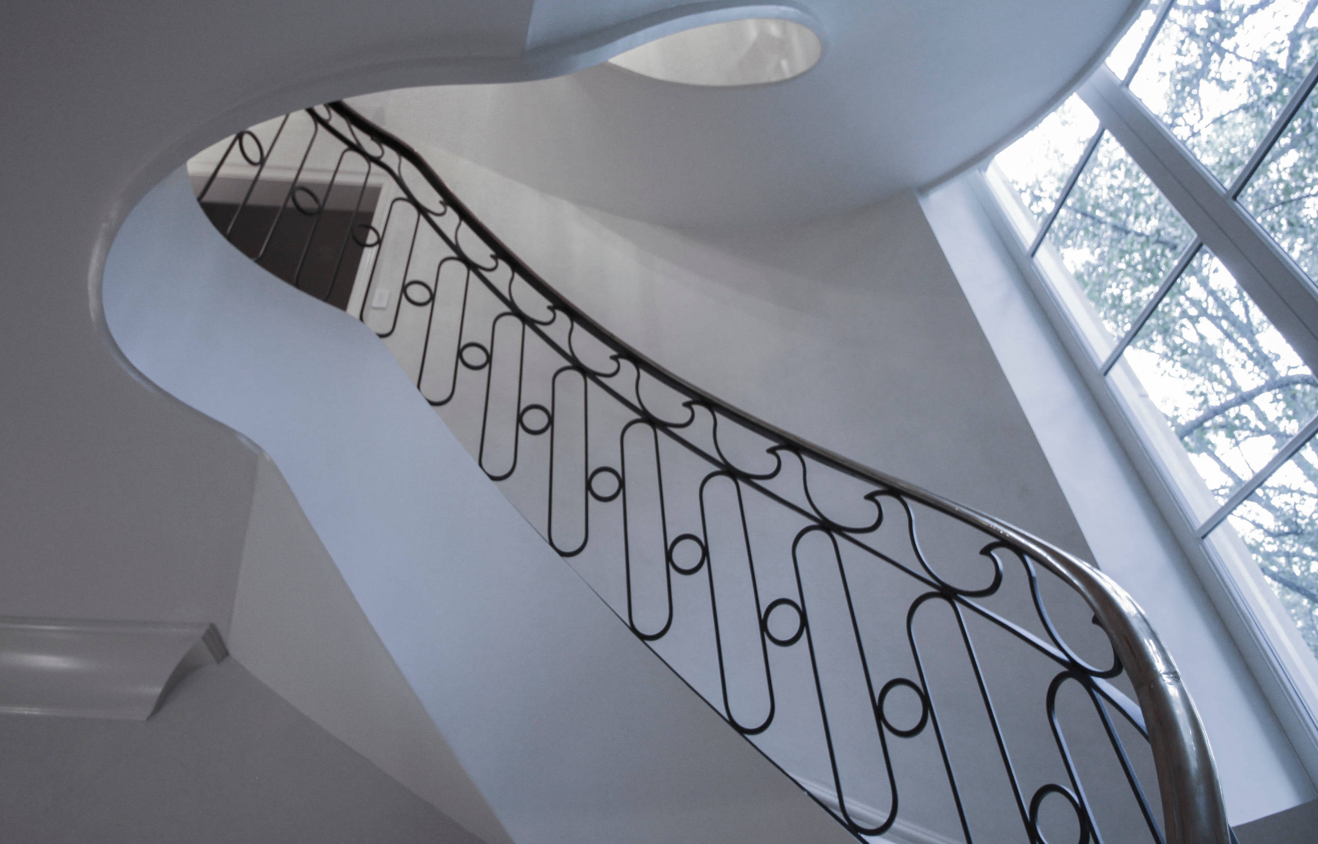 61_Sculptural/Elliptical Staircase in Washington, DC 20008