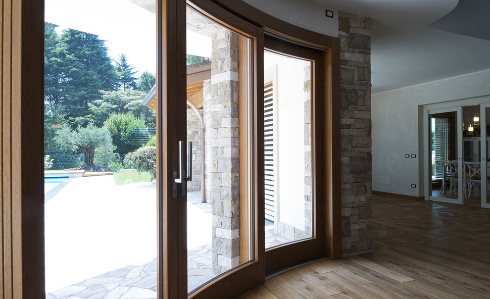 Раздвижные - HS-порталы (дерево-алюминиевые, деревянные раздвижные двери и окна)