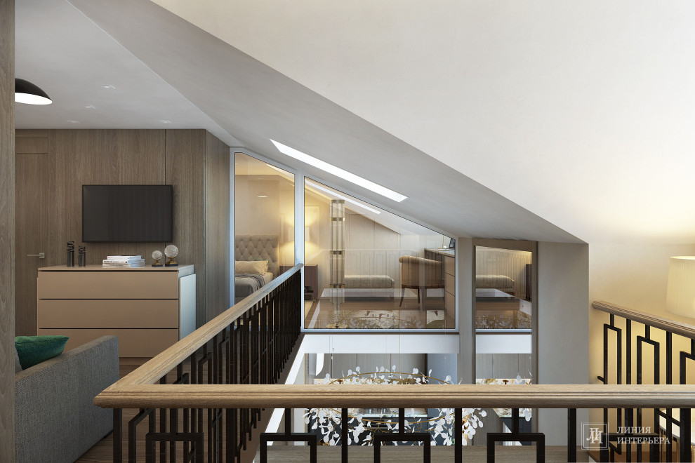 Дизайн интерьера 2-х уровневой квартиры
