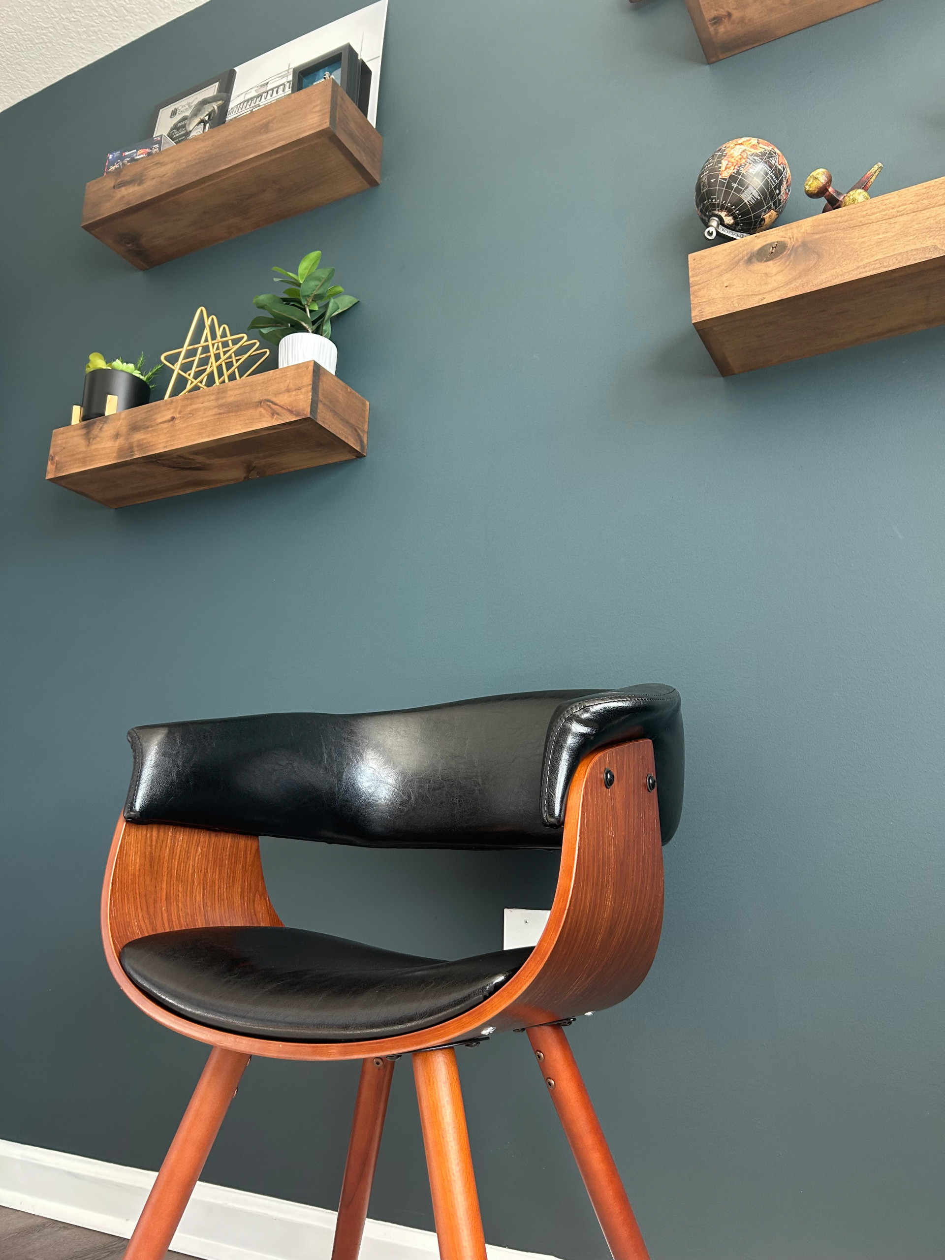 Example of a home office design in Other